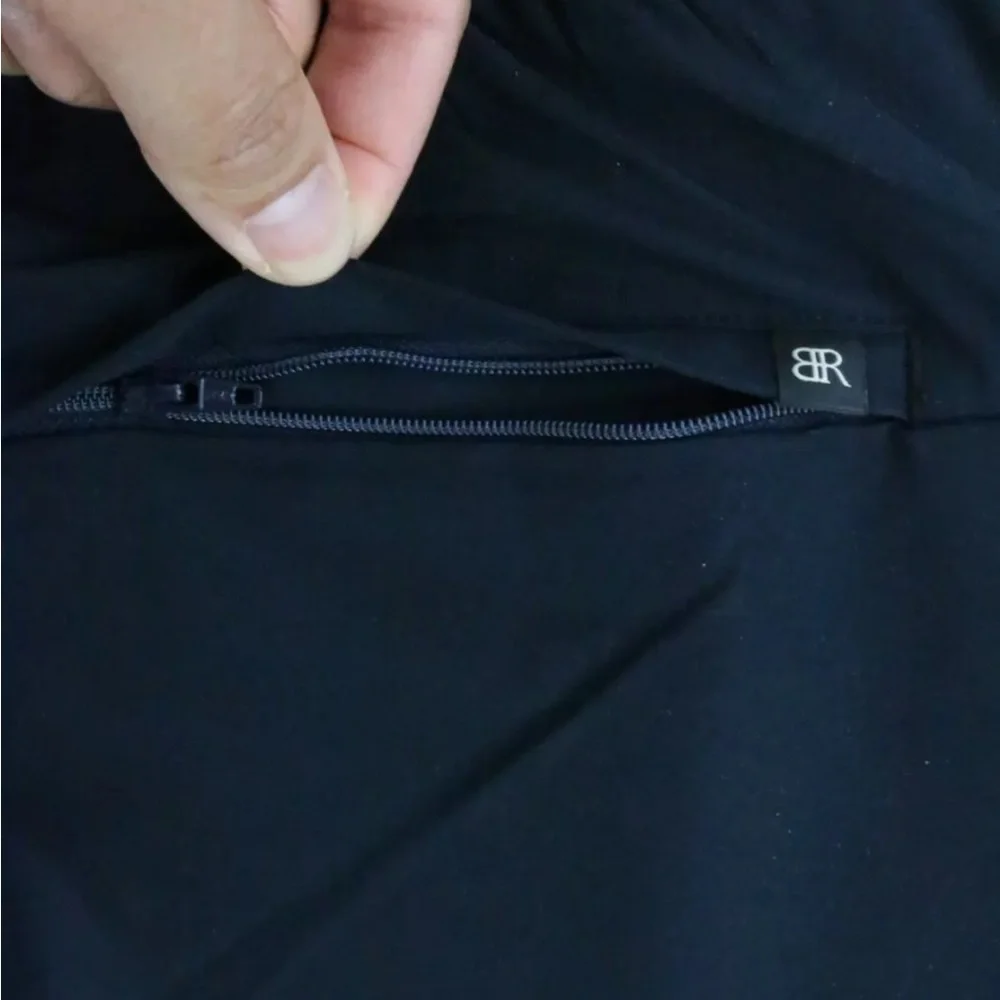 NWT Banana Republic Men's Motion Tech Hybrid Pant Water Repellent Size 38 Black - Picture 12 of 13